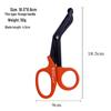 Stainless Steel Outdoor EDC Military-Grade Scissors: Bent Tip, Medical, Bandage, Tape & Cloth Cutting