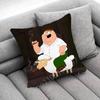 F-Family Funny Guy Throw Pillow Case For 30X30Cm 40X40Cm 45X45Cm 50X50Cm 55X55Cm Square Sofa Pillowcase Shell