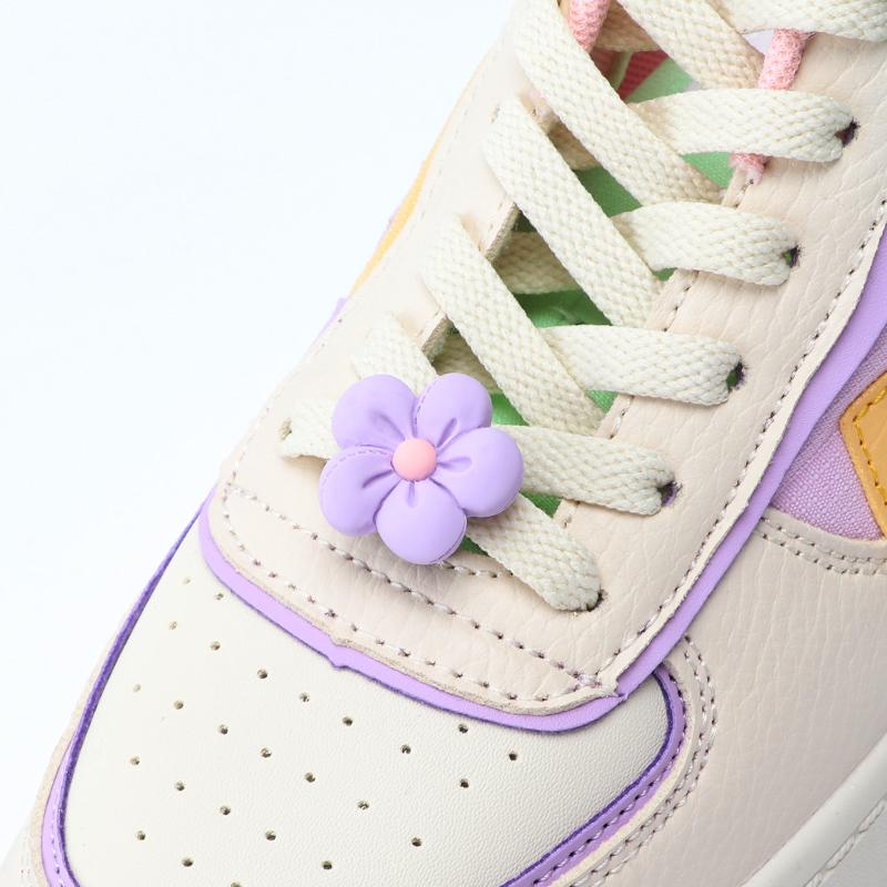 1 Pcs Chrysanthemum Sunflowers Shoes Charms Clip Little Daisy Flower Shoelaces Decoration Garden Shoe Accessories Buckle Women