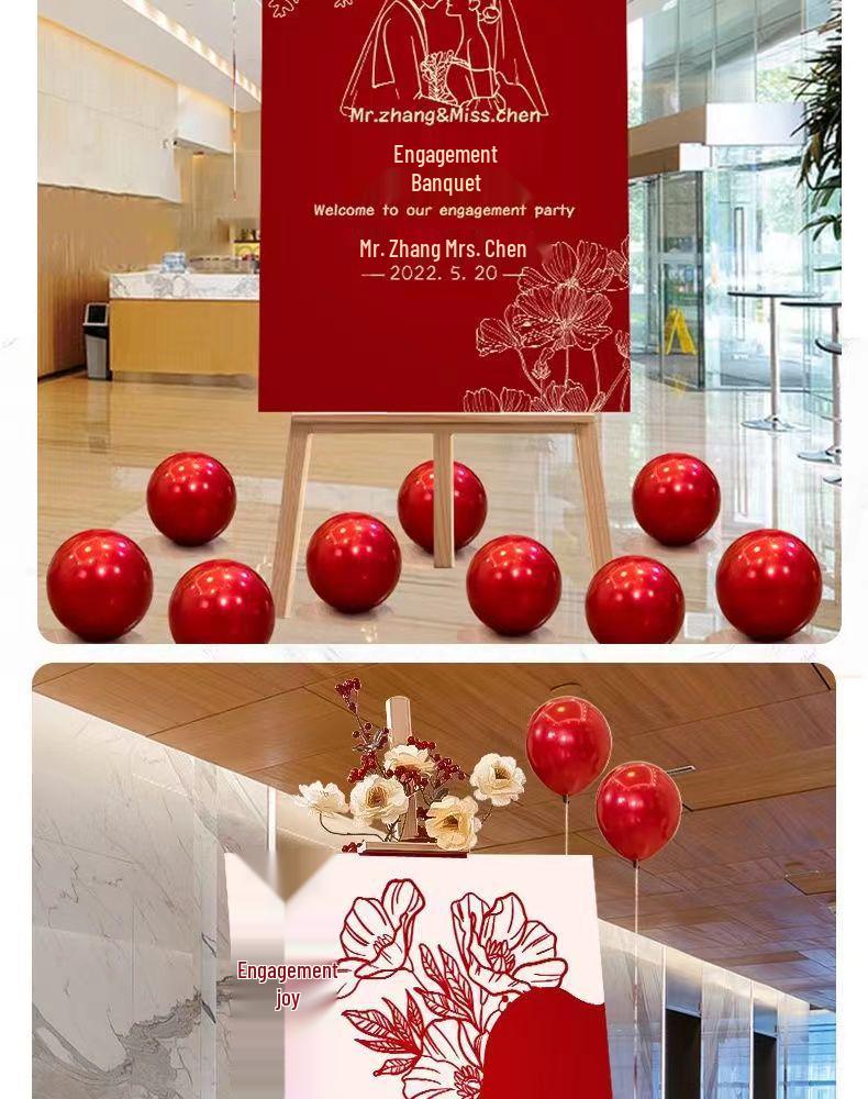 Custom Wedding Ceremony Welcome Sign: Engagement Directional Decor with Water Background