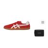 Tokuten Versátil Cómodo Duradero Transpirable Zapatillas de Skate de Caña Baja Zapatilla Unisex Rojo 1183C254-600