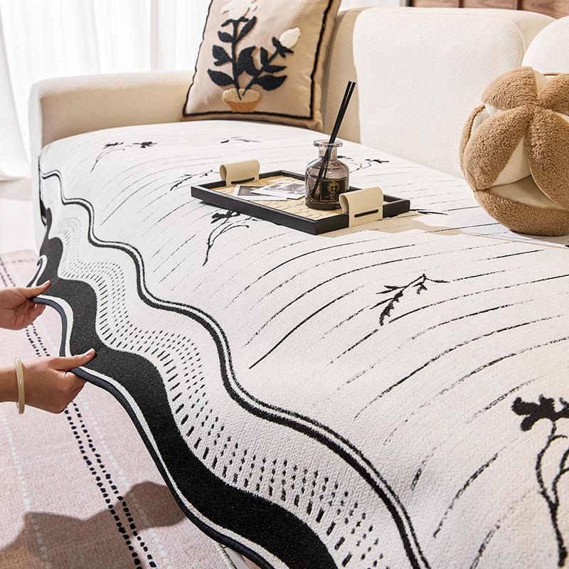 Irregular Sofa Cushion, High-End Sense, Universal In All Seasons, Straight Row Non-Slip Sofa, Seat Cushion Cover  New Model