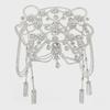 Bridal Exotic Mesh Rhinestone Multi-layer Hair Chain Headdress