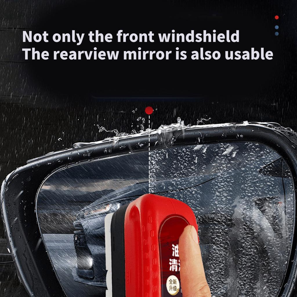 Enhances Visibility Car Window Oil Film Remover Automotive Glass Oil Film Erasers 120ml for Windshield & Side Windows