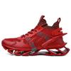 Fashion Lace-up Men's Sneakers Trendy Blade Shoes Elastic Outdoor Sports Shoes Teenager Running Exercise Shoes