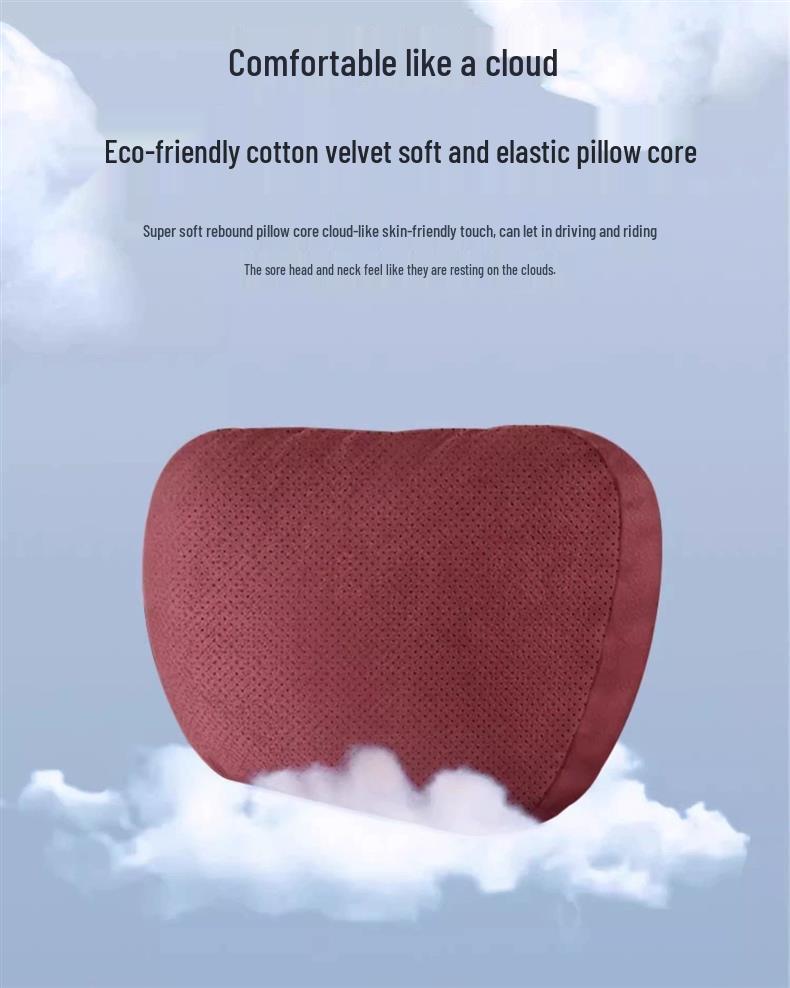 Suitable Headrest & Lumbar Pillow for 5, 7, I3, X1, X2, iX3, X4, X5 Series Car Interior