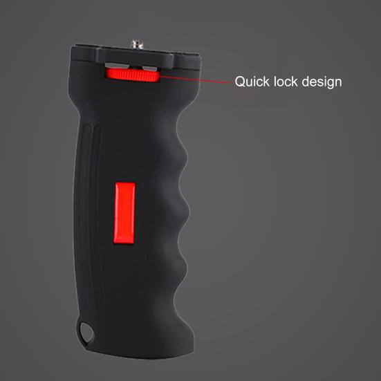 Camera Handle Ergonomic Multifunctional Universal Non-slip Easy Installation Selfie Stick Portable Handheld Phone DSLR Camera Grip Holder for Travel
