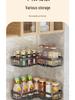 Non-Drill Wall-Mounted Bathroom Shelf: Double-Layer Movable Storage for Toiletries
