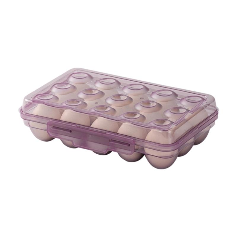 Clear Eggs Holder For Kitchen Storage Clear Plastic Container Organizers With Easy Cleaning Design Kitchen Eggs Tray
