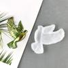 Pigeon Keychain Silicone Mold Keychain Charms Resin Mold Animal Epoxy Resin Casting Mold for DIY Crafts Car Home Decor