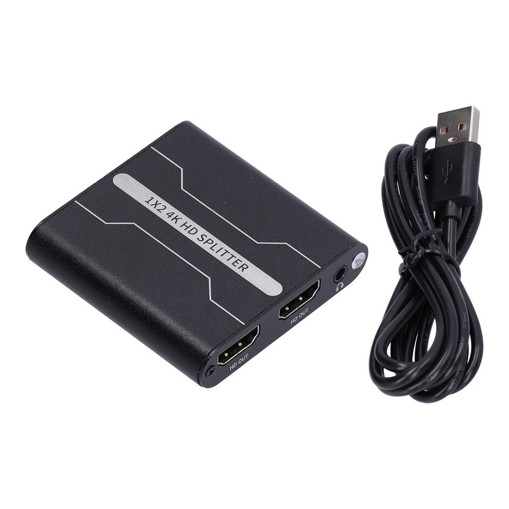 HD Multimedia Interface Splitter 1 In 2 Out HD Multimedia Interface Converter 3840x2160 At 30Hz