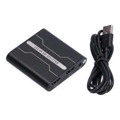 HD Multimedia Interface Splitter 1 In 2 Out HD Multimedia Interface Converter 3840x2160 At 30Hz