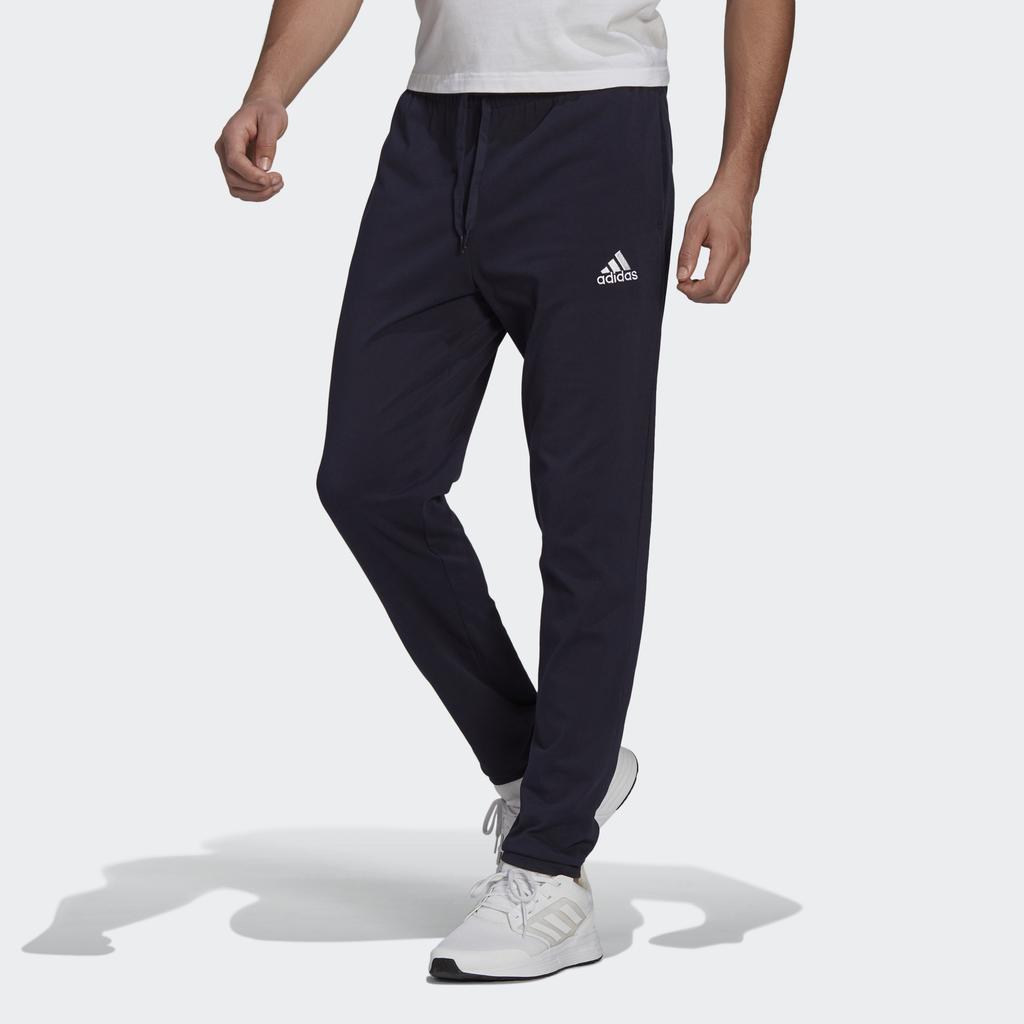 Adidas Casual Sports Drawstring Trousers Men Bottoms Legend-Ink-Blue GK9224