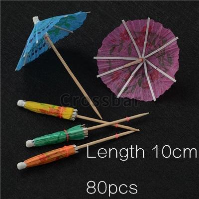 Fruit Cocktail Pick Stick Flag Flower Bamboo Food Picks Fruit Fork Sticks Buffet Cupcake Toppers Cocktail Picks Barware