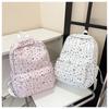 Schoolbag schoolbag junior high school girl girl heart atmosphere star print ins niche large capacity backpack high school backpack