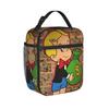 Alec Monopolys Thermal Insulated Lunch Bags for Work Portable Bento Box Men Women Cooler Thermal Lunch Boxes