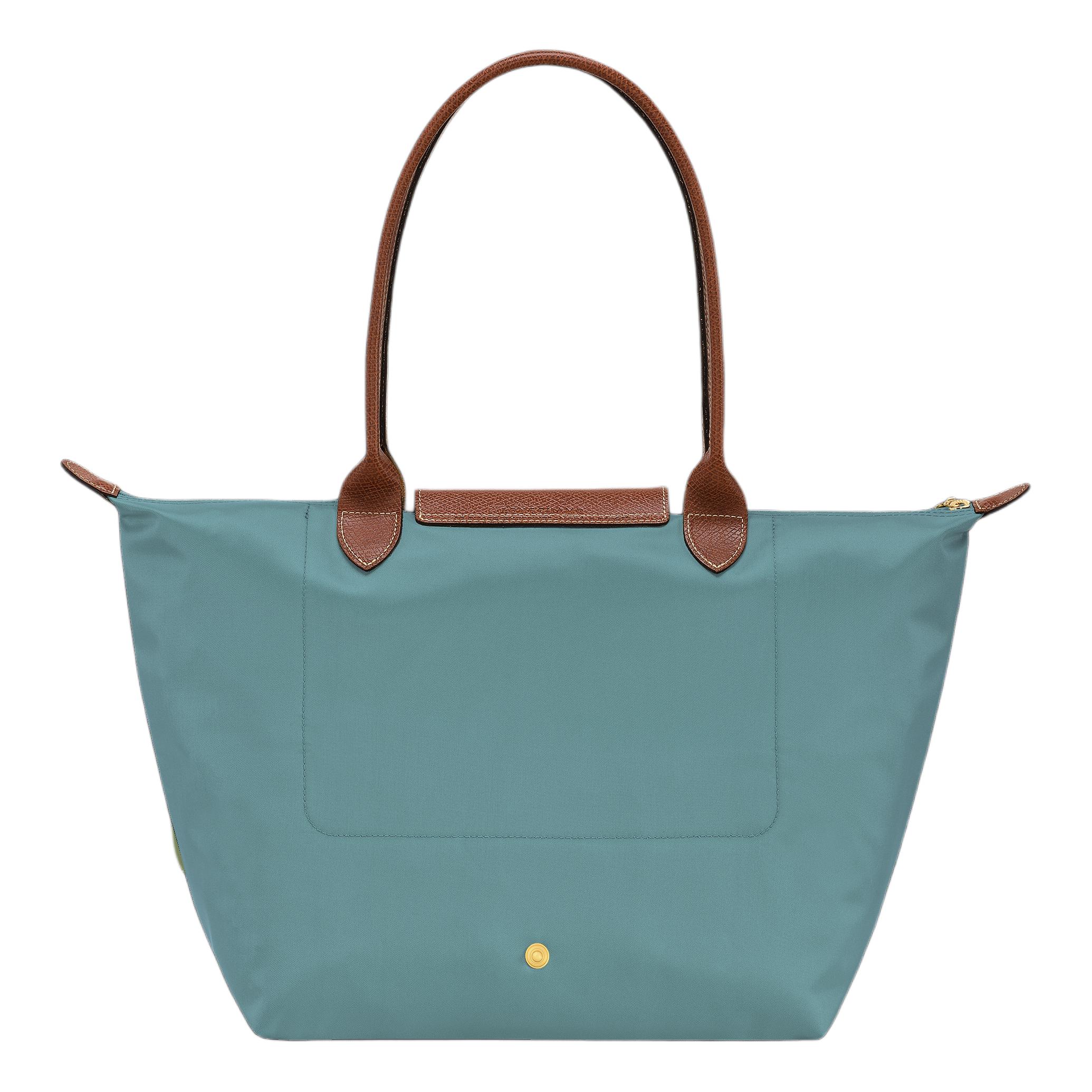 

Longchamp Logo Gold Hardware Nylon Tote Shoulder Bag Large Women bags Light-Green Gray L1899089P93 Shopping Bag Set(Basic Set+Shopping Bag)