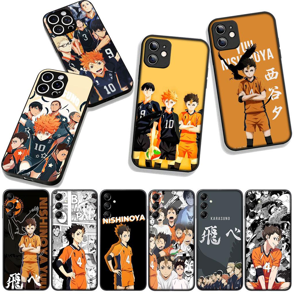 Hülle für Xiaomi Redmi Note 15 11 9 10 Pro Plus A5 9A 9T 10A 10C 9C NFC 15C 8T Handyhülle Karasuno Haikyuus Yu Nishinoya Yuu