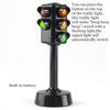 Mini Traffic Signs Light Safety Traffic Lights Toys Collection Model Red Green Light Lamp Educational Toys