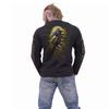 Spiral Direct Unisex Adult Oak Dragon Back & Sleeve Print Long-Sleeved T-Shirt