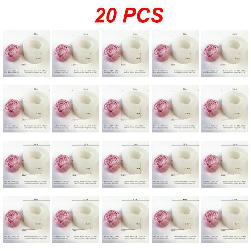 3D Three-dimensional To Be Released Rose Silicone Mold  Cake Chocolate Baking Tools Valentine's Rose Candle Silicone Mold