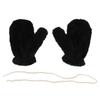 Winter Plush Gloves Thicken Soft Fluffy All Fingers Gloves Cute Windproof Warmer Mittens Women Solid Color Keep Warm Mittens