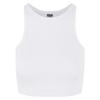 Urban Classics Womens/Ladies Ribbed Organic Cotton Cropped Top