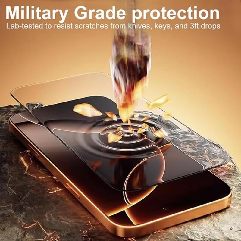 3 Bucăți Folii de Protecție Privacy Pentru iPhone 17 Pro Max 14 15 16 Plus 11 12 13 Mini 16e 17 Air XS XR Sticlă Călită Anti-Spy