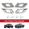 Chrome Door Inner Handle Cover Door Handle Bowl Trim For Mazda Bt50 2012 -  2017 Ford Ranger Truck Ford Everest 2015 -