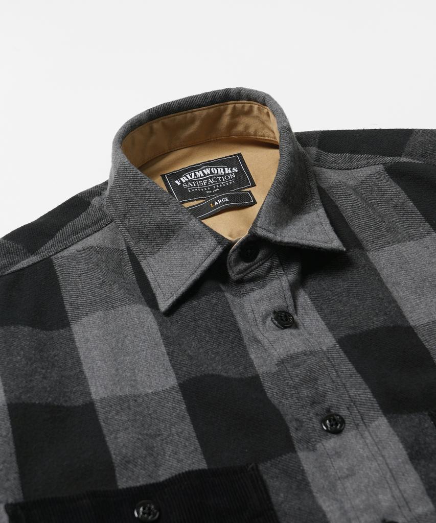 FRIZMWORKS Buffalo Hunting Shirt Jacket _ Black