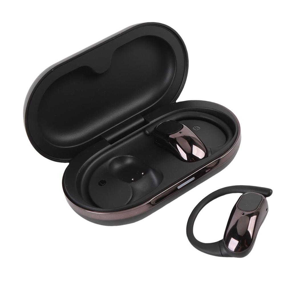 Smart Translation Earbuds Full Color Touch Screen HIFI Sound Quality Multi Languages Bluetooth Translator Black