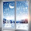 Christmas Window Sticker Merry Christmas Decorations For Home 2025 Christmas Ornament Xmas Navidad Natal Gifts New Year 2026