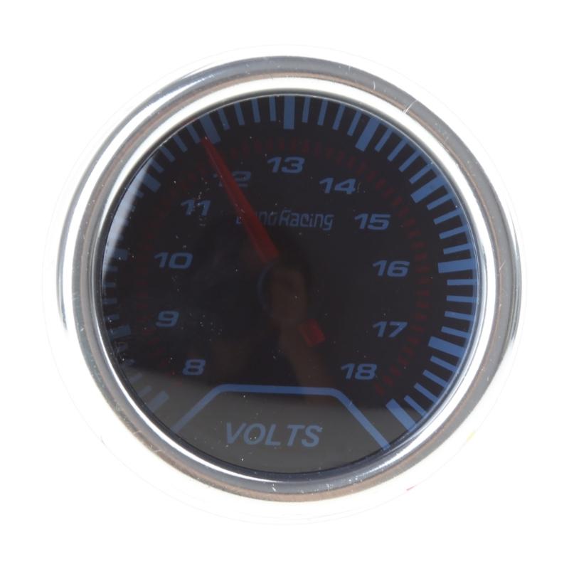 LED 2 /52mm Car meter  uge Meter Smoke Lens Pointers  Car Meter  uge for Motorcycle Boat