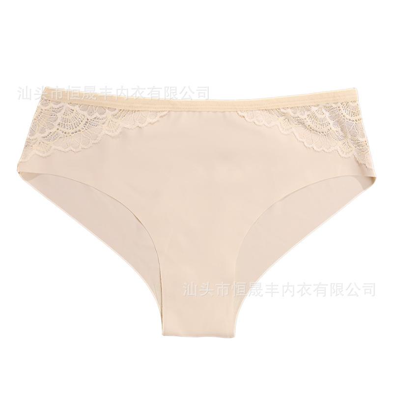 Seamless Women’s Briefs: Sexy Openwork Lace, Shaping, Low-Waisted, Semi-Covered Briefs for Women