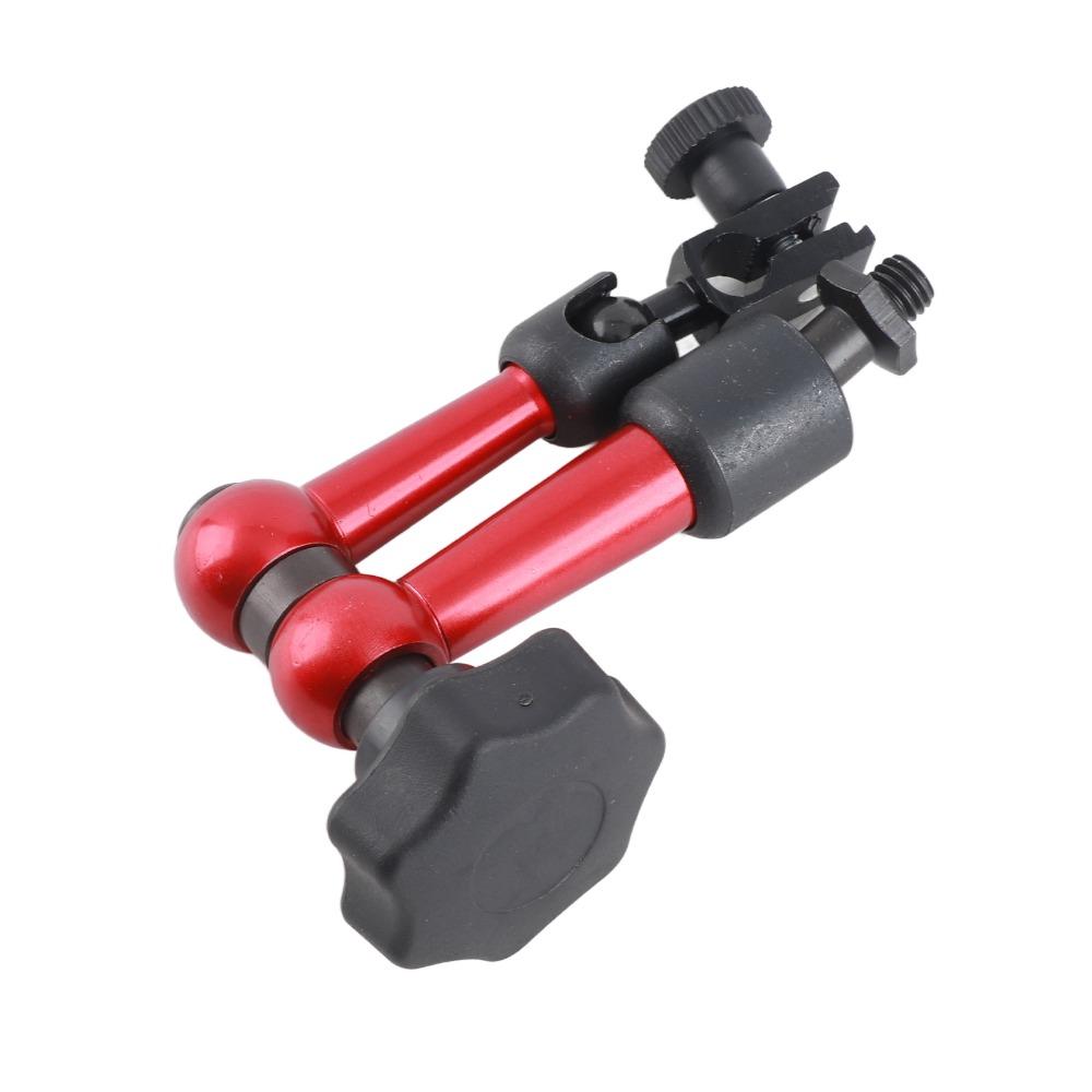 Adjustable Universal Base Holder Aluminum Alloy Dial Indicator Gauge  Workpiece Measurement