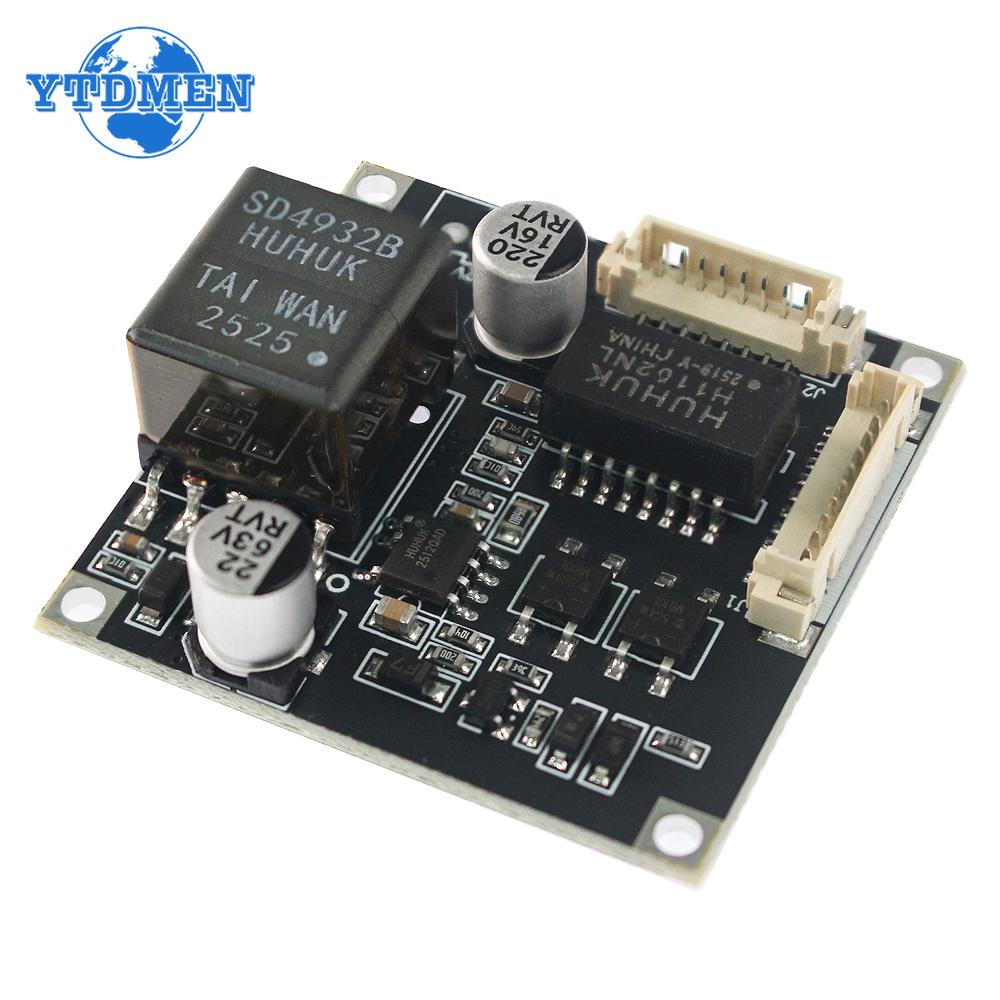 1set PoE Module Board for Security CCTV Network IP Cameras Power Over Ethernet Module IEEE802.3af 12V1.5A Output 18W 48V To 12V
