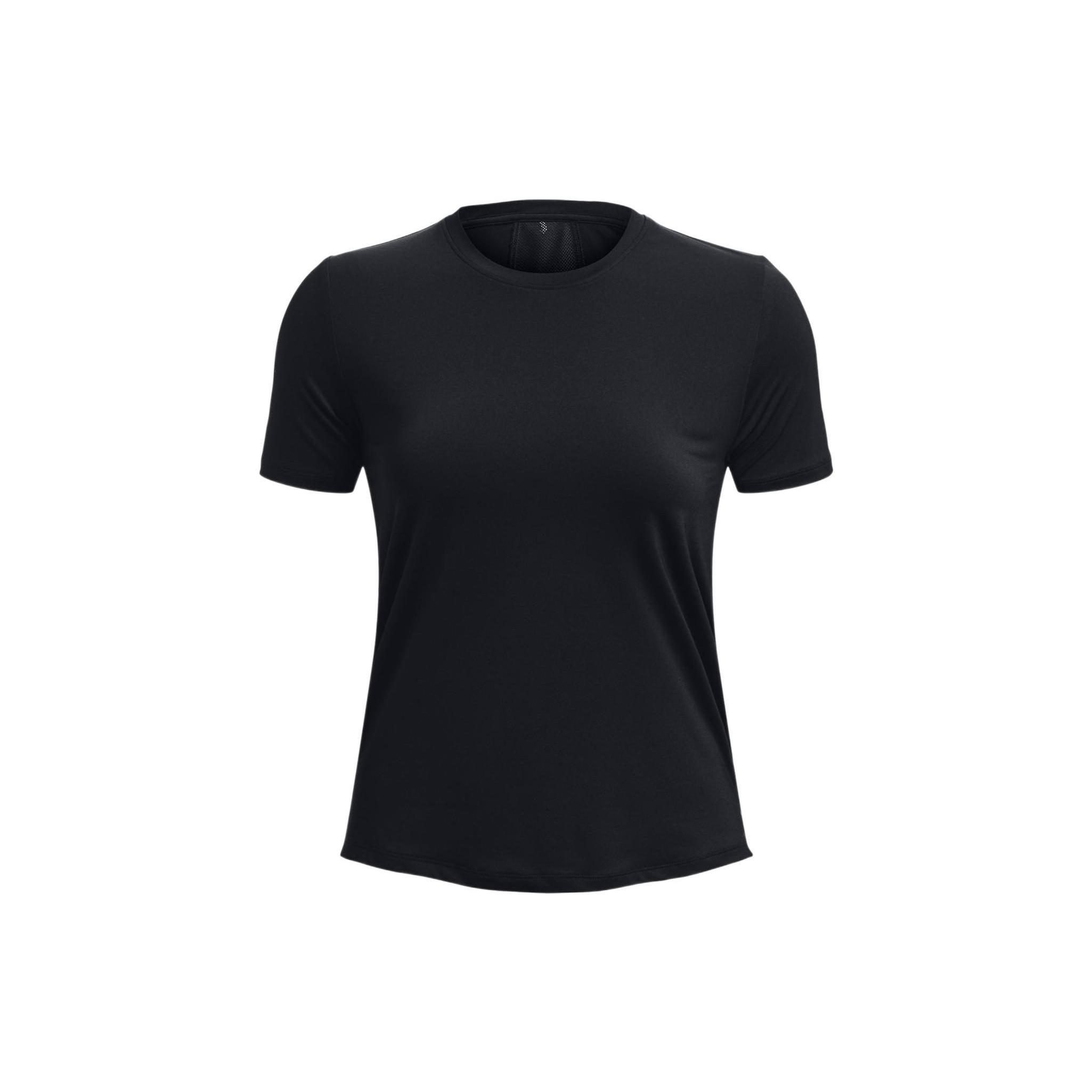 (WMNS) Under Armour Rush Vent T-shirt Black Women s 1379043-001 M