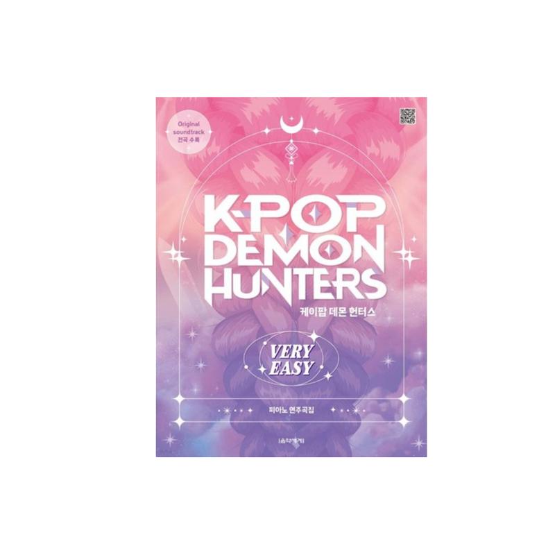 K-Pop Demon Hunters Piano Score Book (Standard, Very Easy) (2 Options)