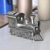 Zinc Alloy Money Saving Bank Retro Train Model Coin Saving Money Box for Table Decoration