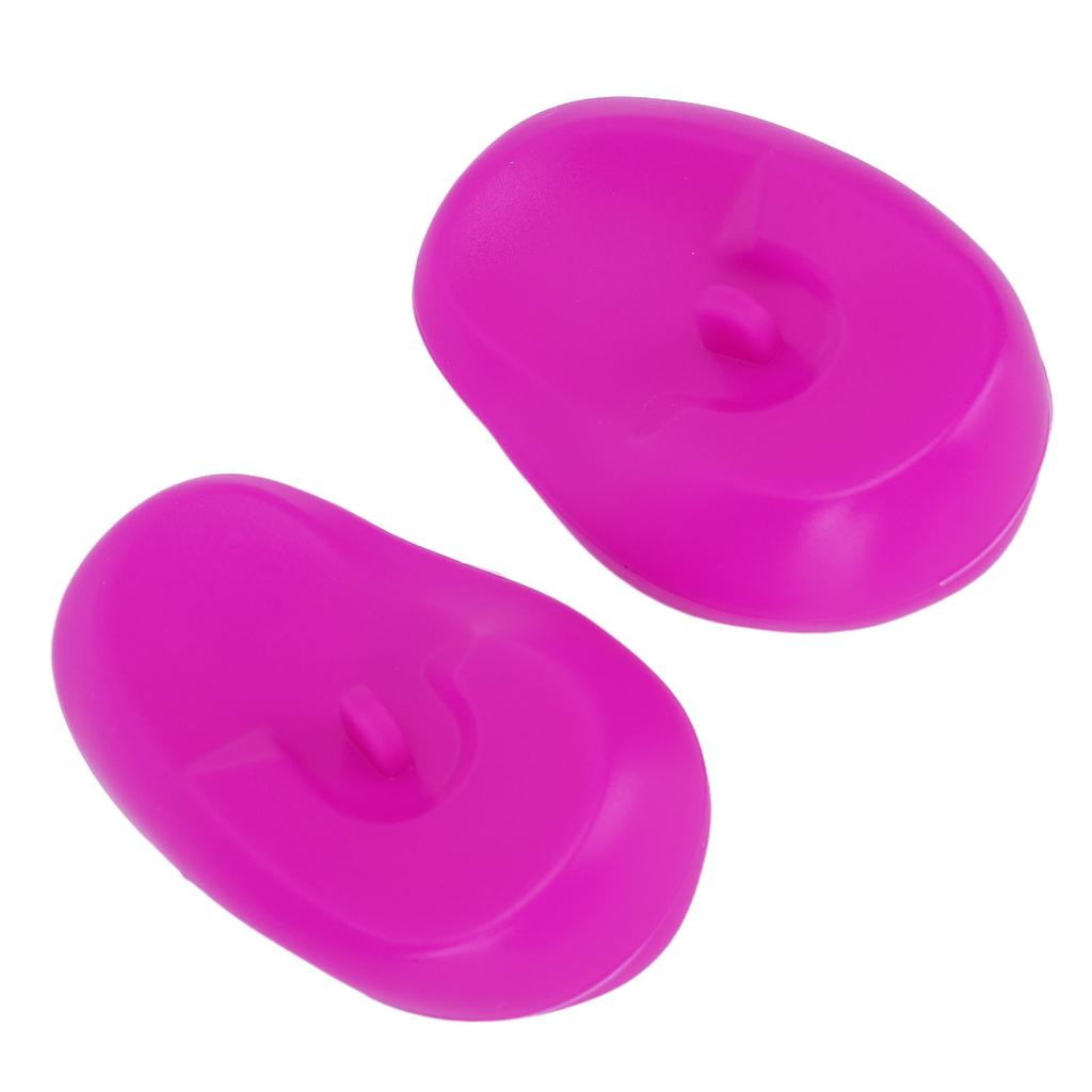 Hair Dye Ear Cover Lightweight Professional Silicone Ear Guards for Salon Home Hairdressing Shower 10pcs