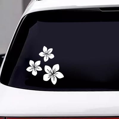 2Size Car Stickers Flower Petal Pattern Auto Color Vinyl Decal Waterproof Creative Vehicles PVC Stickers Exterior Accessories