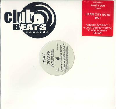 12inch Record HARM CITY BOYZ, DUKEYMAN & DJ TECHN - Kidnap Dat Beat PB1 Club Beats Reco US Rap & Hip-Hop/R&B