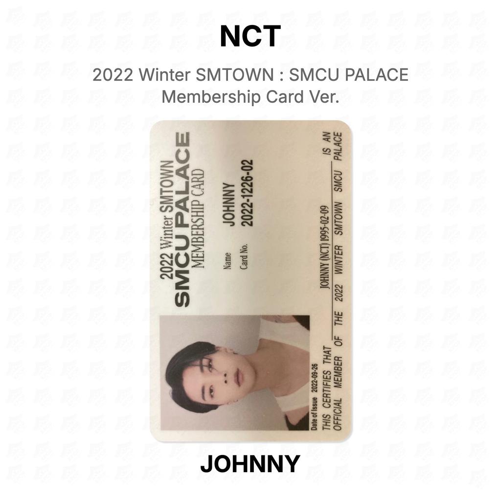 NCT 2022 Winter SMTOWN : SMCU PALACE Membership Card Ver. Official Photocard