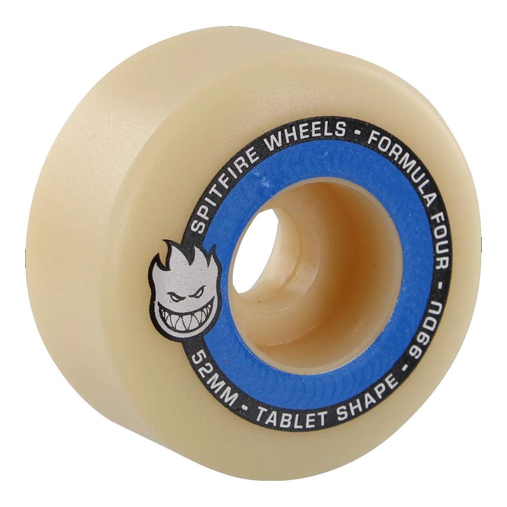 Spitfire Skateboard Wheels 52mm 99a Big Head 2 Black/Red