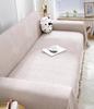 Sofa Towel Tassel Edge Waffle Cushion Sofa Coverfor Sofa Coverfor Living Room  Decoration Couch Cover Tian Chenille