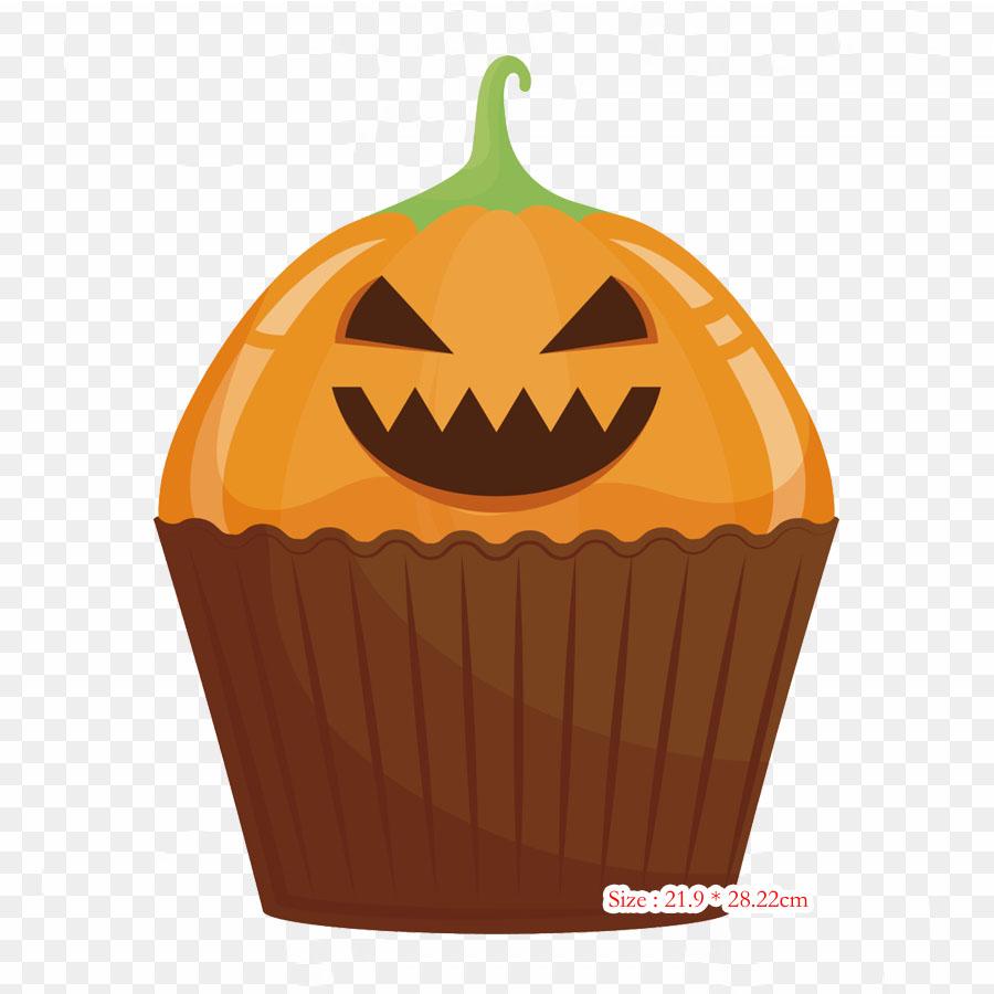 

Значок Джека О Лантерна, термотрансферная печать, виниловые нашивки, наклейки для одежды, аппликации своими руками, моющиеся нашивки