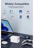 65W GaN Charger with Retractable Cable for Fast PD Charging - Compatible with Apple, Huawei, Xiaomi, Type-C Devices