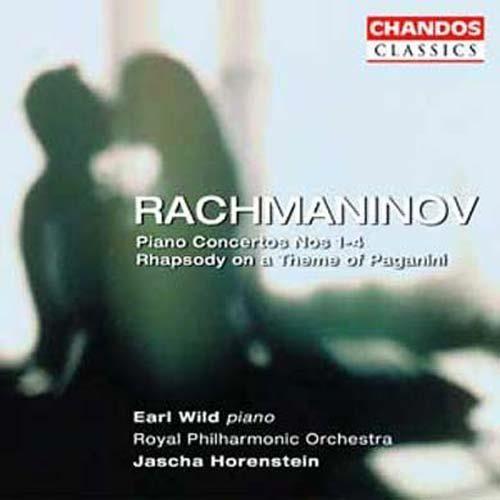 Concertos Pour Piano Et Orchestre Nos. 1 À 4, Rhapsodie Sur Un Thème De Paganini by Serge Rachmaninov (CD)