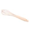 Mini Silicone Manual Egg Beater Stirring Frother Mixer Blender Kitchen Cooking Utensils Pink