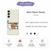 For Samsung Galaxy A16 5G/4G Case Three Animal Dolls Pattern Printing Straight Edge TPU Phone Back Cover